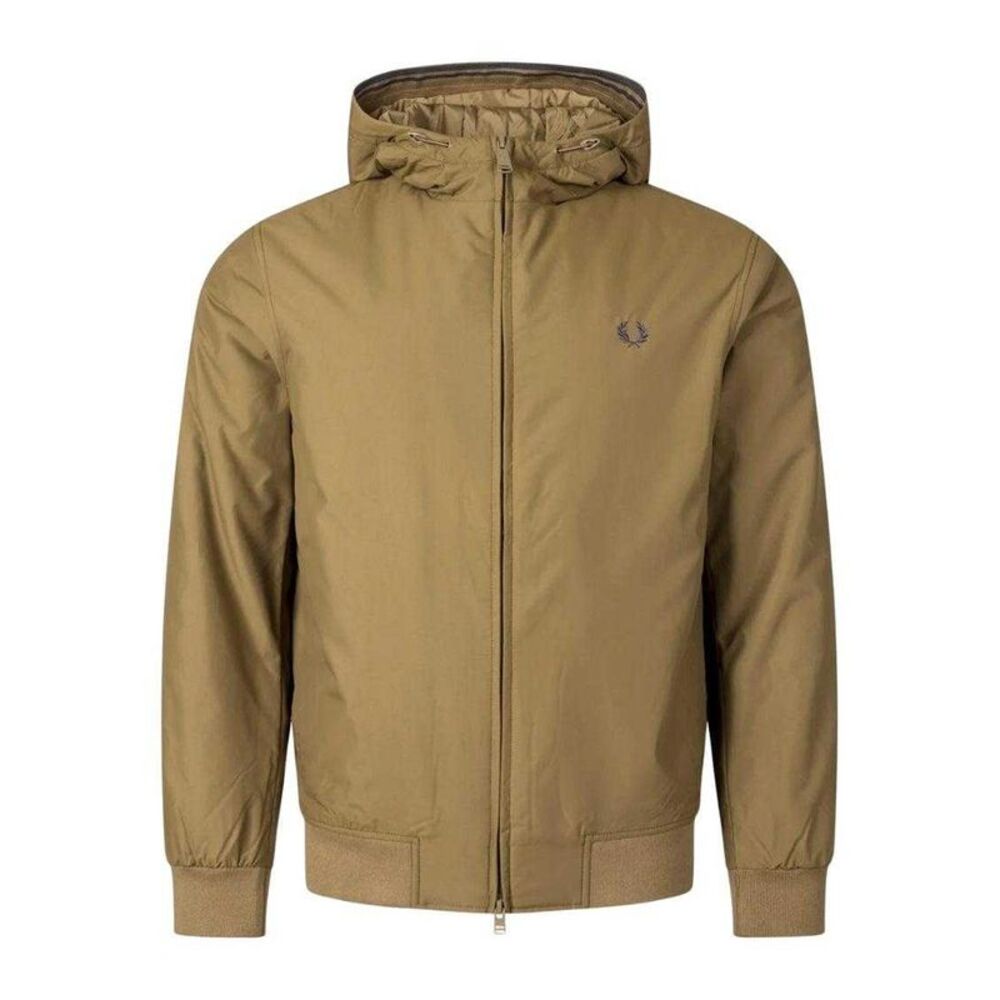 Fred Perry Unisex Adult Brentham Padded Jacket / Brown Stone